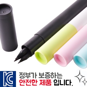 [바닐라원통세트]흑목육각미두연필3P