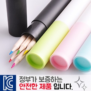 [바닐라원통세트]내츄럴 색연필5p
